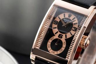 Thumbnail von Rolex Cellini Prince 18K (0,750) Rotgold Handaufzug Gold Ref. 5442/5 LC 100 B&P