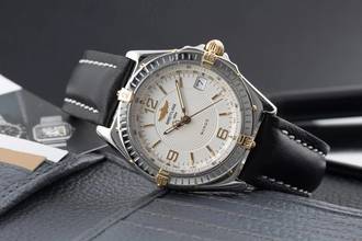 Thumbnail von Breitling Windrider Wings Stahl / Gold Automatik Datum Herrenuhr Ref. B10050