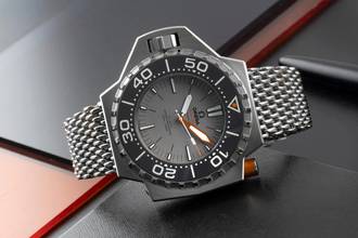 Thumbnail von Omega Seamaster PloProf Titan Automatik Ref. 227.90.55.21.99.001 B&P 2017