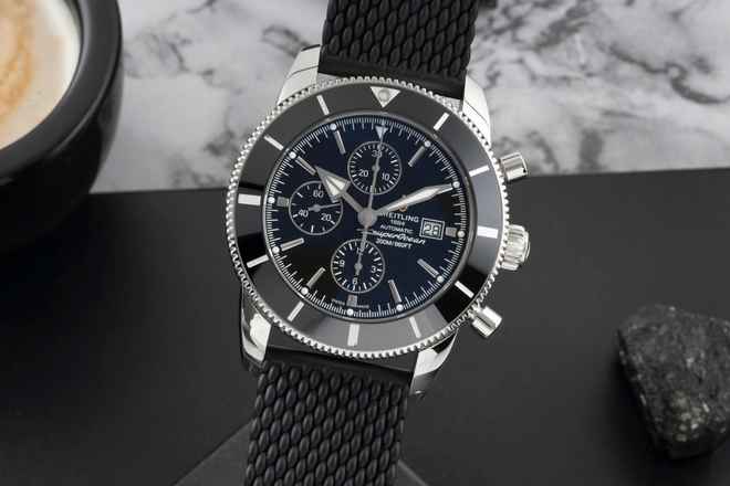  Breitling Superocean Chronograph Automatik Stahl Herrenuhr Ref. A13312 