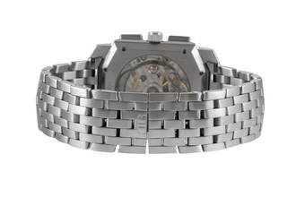 Thumbnail von Glashütte Original Senator Karrée Karreè Edelstahl Chronograph Ref. 39-32-17-04-04 B&P