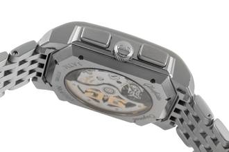 Thumbnail von Glashütte Original Senator Karrée Karreè Edelstahl Chronograph Ref. 39-32-17-04-04 B&P