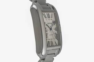 Thumbnail von Cartier Tank Anglaise XL Stahl Automatik Herrenuhr Ref. W5310008