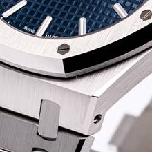 Thumbnail von Audemars Piguet Royal Oak Steel 41 Blue – 15500ST.OO.1220ST.01 – like NEW – 09/2022 Full Set