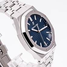 Thumbnail von Audemars Piguet Royal Oak Steel 41 Blue – 15500ST.OO.1220ST.01 – like NEW – 09/2022 Full Set