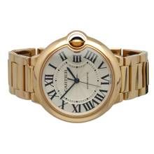 Thumbnail von Cartier Ballon Bleu 36mm W69004Z2 18K. RoseGold Silver Index with original Invoice