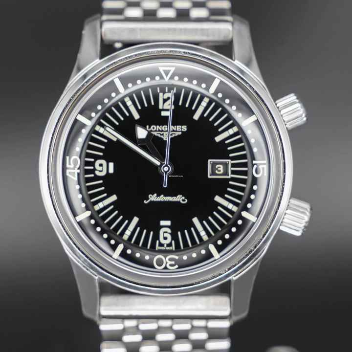 Longines Legend Diver Steel Bracelet FULLSET 