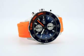 Thumbnail von IWC Aquatimer Chronograph Blue Dial - 24 Months Warranty Like New IW3767