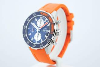 Thumbnail von IWC Aquatimer Chronograph Blue Dial - 24 Months Warranty Like New IW3767