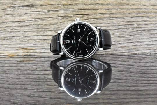  IWC Portofino Automatic 40MM Black Dial tip top B&P 2018 