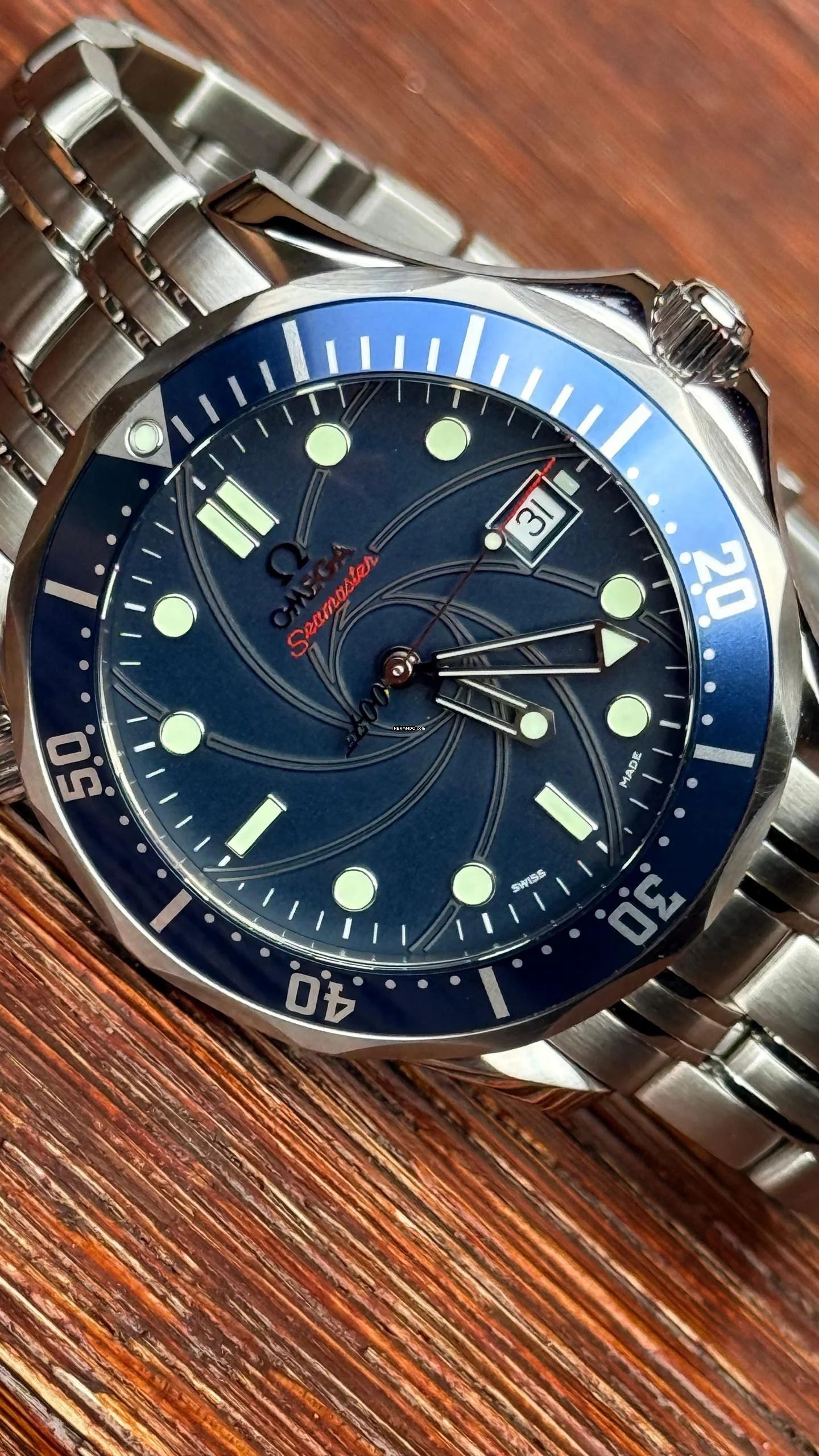  Omega Seamaster 007 Super excellent condition serviced 