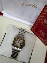 Thumbnail von Cartier Santos Galbée Fullset Box + papers - excellent condition
