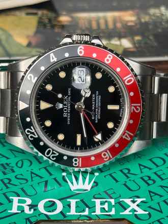  Rolex GMT-Master Top Condition Fullset LC 100 Germany + 1. buyers receipt 