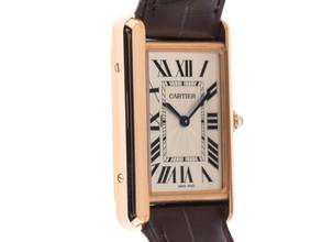 Thumbnail von Cartier Tank Louis Cartier GM großes Modell Ref.WGTA0011 2025 Full Set Ungetragen Tank Louis GM großes Modell 18kt Roségold