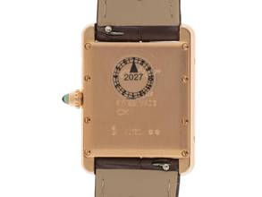 Thumbnail von Cartier Tank Louis Cartier GM großes Modell Ref.WGTA0011 2025 Full Set Ungetragen Tank Louis GM großes Modell 18kt Roségold