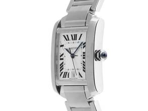 Thumbnail von Cartier Tank Française GM Großes Modell Ref.2302 2004 Full Set wie Neu Vintage Tank Francaise GM Großes Modell