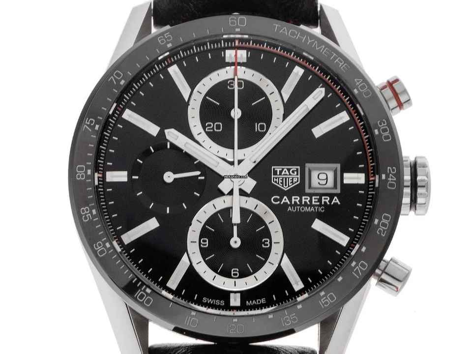  TAG Heuer Carrera Ref.CBM2110.FC6454 2024 Full Set wie Neu Carrera Leder Faltschließe 