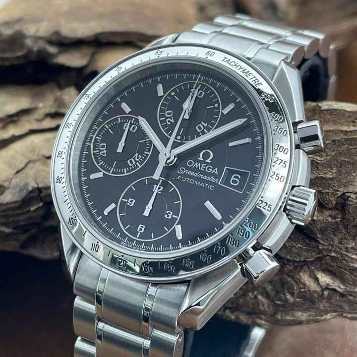  Omega Speedmaster Date Speedmaster Automatic - FULLSET 2003 deutsch - Ref. 35135000 