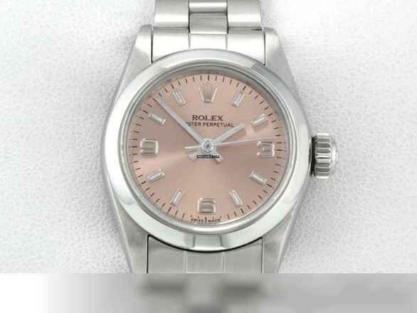 Rolex Oyster Perpetual 26 26mm 2006 Edelstahl Automatik Stahl Damenuhr 