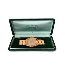 Thumbnail von Rolex Oyster Perpetual 6502 OCC Honeycomb cream dial yellow gold 18KT 1957