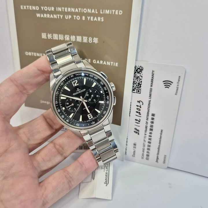  Jaeger-LeCoultre Polaris Chronograph Full Steel 42mm Automático Completo 