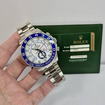  Rolex Yacht-Master II Cerâmica 44mm Automático Completo 