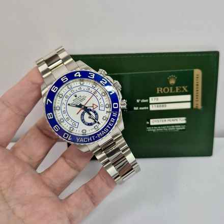  Rolex Yacht-Master II Cerâmica 44mm Automático Completo 