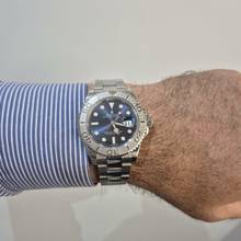 Thumbnail von Rolex Yacht-Master 40 40mm Platina & Aço Blue Dial Automático Completo