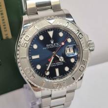 Thumbnail von Rolex Yacht-Master 40 40mm Platina & Aço Blue Dial Automático Completo
