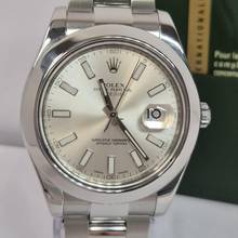 Thumbnail von Rolex Datejust II 41mm Silver Dial Full Steel Automático Completo