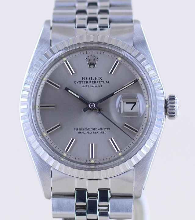  Rolex Datejust 36 1603 Knickblatt Jubile Faltband Stahl Klassiker 1973 Automatic Vintage 