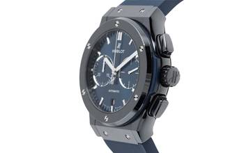 Thumbnail von Hublot Classic Fusion Ceramic Blue Chronograph Automatik Ref 521.CM.7170.RX Box