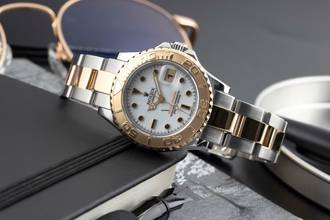 Thumbnail von Rolex Yacht-Master 29 Stahl Gold Automatik Oyster Perpetual Ref. 169623 Papiere