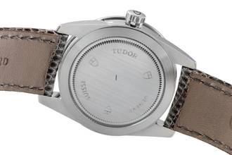 Thumbnail von Tudor Glamour Date Edelstahl Smiley Automatik Herrenuhr Ref. 55000 B&P 2016