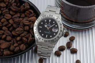 Thumbnail von Rolex Explorer II Black Dial Edelstahl Automatik Herrenuhr Ref. 16570 A-Serie