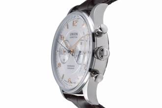 Thumbnail von Union Glashütte Noramis Chronograph Stahl Automatik Ref.D012.427.16.037.01 B&P