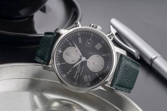  Baume & Mercier Classima Chronograph Edelstahl Automatik Ref. MOA08733 65591 