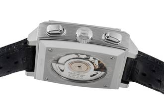 Thumbnail von TAG Heuer Monaco Calibre 12 Chronograph Automatik Stahl Herren Ref. CAW2114 B&P 2010