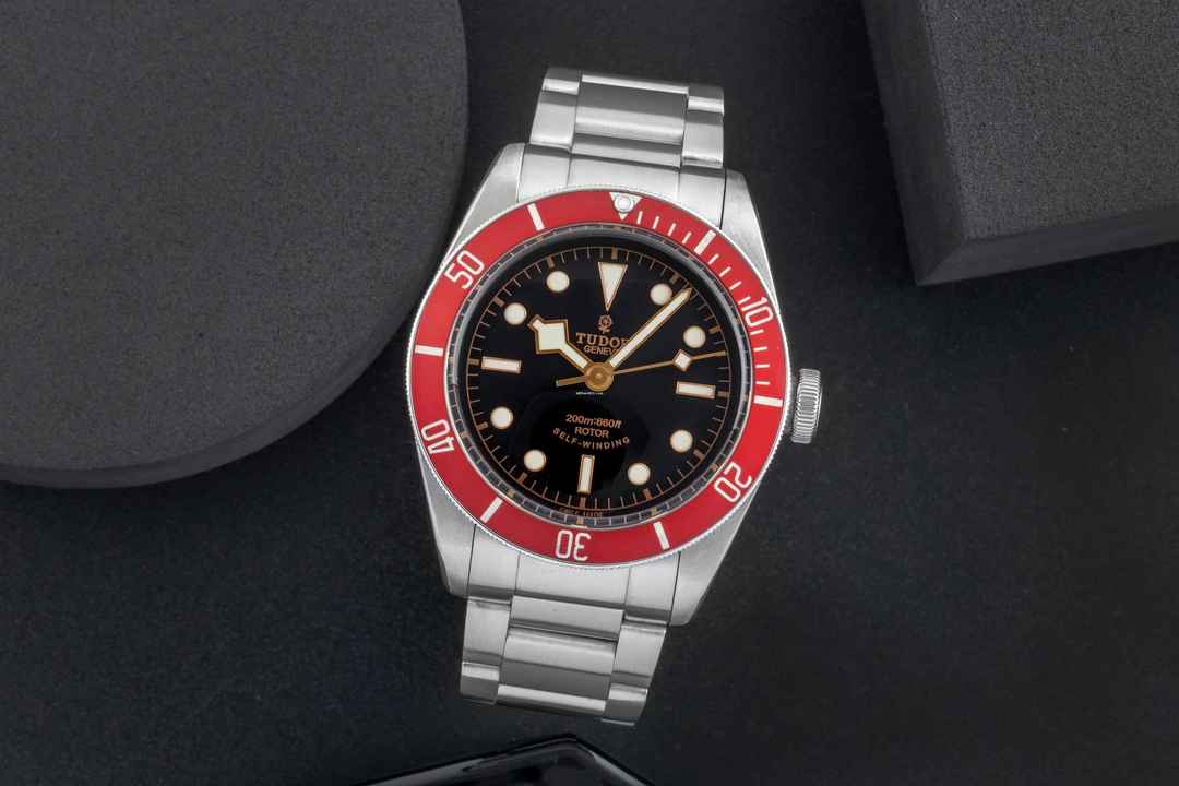  Tudor Black Bay Heritage Black Bay Smiley Dial Automatik Herrenuhr Ref. 79220R 