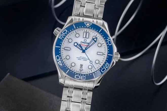  Omega Seamaster Diver 300 M Tokyo 2020 Stahl Automatik Ref 522.30.42.20.04.001 B&P 