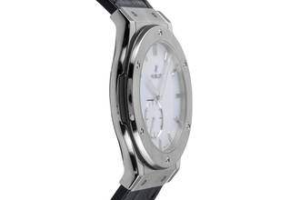 Thumbnail von Hublot Classic Fusion Ultra-Thin Titan Handaufzug Herrenuhr Ref. 515.NX.2210.LR