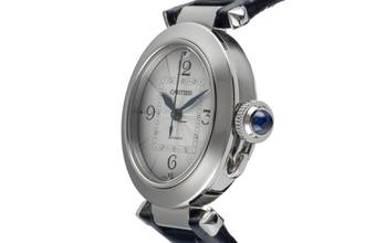 Thumbnail von Cartier Pasha de Cartier Automatik Edelstahl Damenuhr Ref. WSPA0012 4327 Papiere