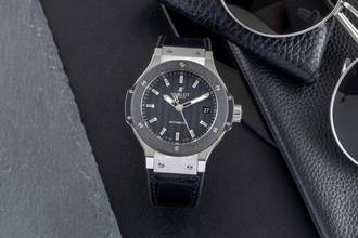 Thumbnail von Hublot Big Bang Stahl Automatik Herrenuhr Ref. 365.SM.1770.LR Papiere