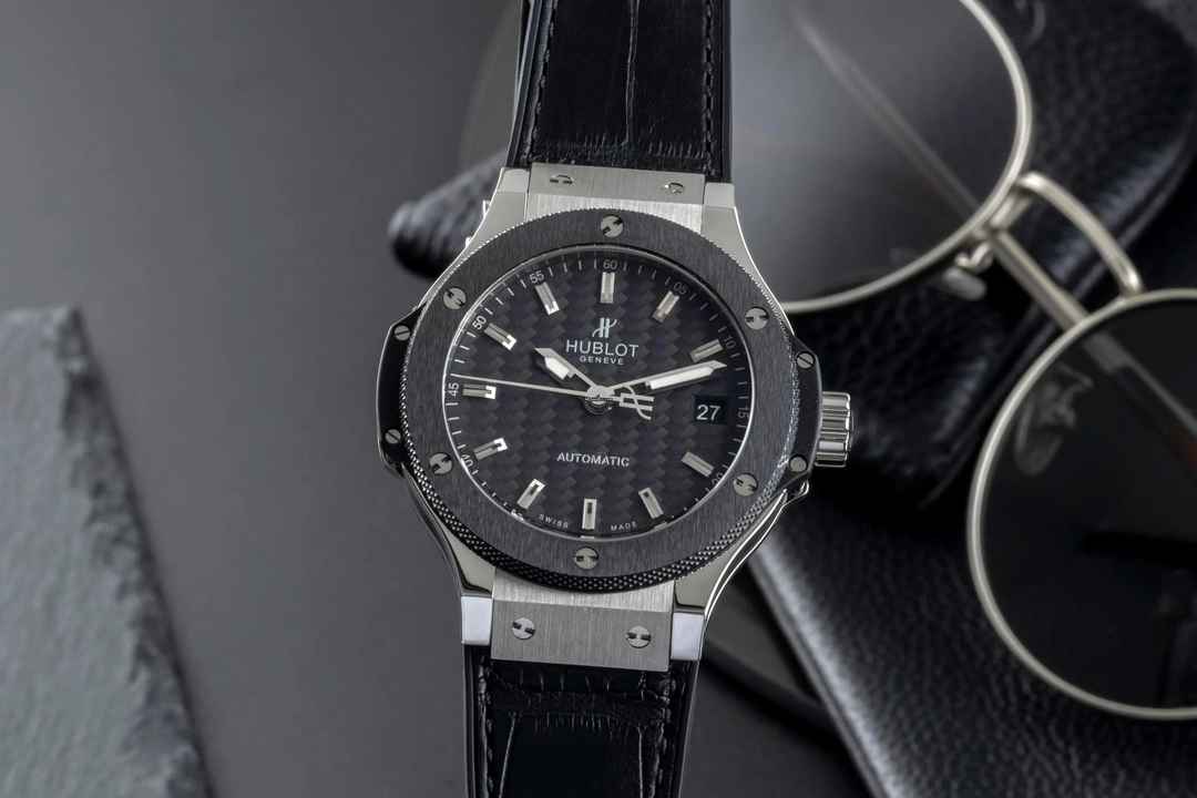  Hublot Big Bang Stahl Automatik Herrenuhr Ref. 365.SM.1770.LR Papiere 