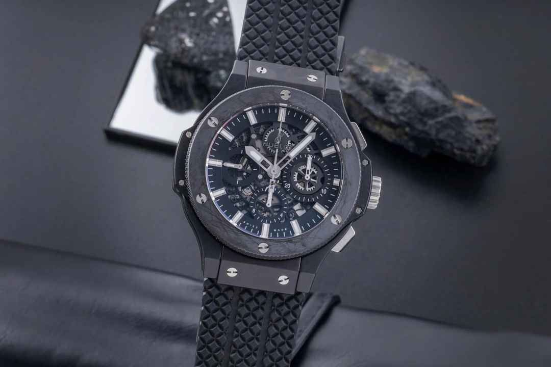  Hublot Big Bang Aero Bang Black Magic Chronograph Ref. 311.C1.1170.GR B&P 2017 