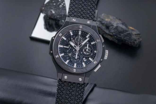  Hublot Big Bang Aero Bang Black Magic Chronograph Ref. 311.C1.1170.GR B&P 2017 