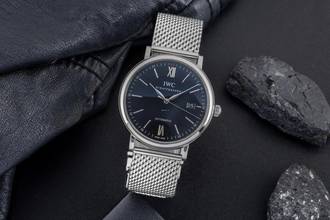 Thumbnail von IWC Portofino Automatic Schaffhausen Portofino Automatik Edelstahl Herrenuhr Ref IW356501