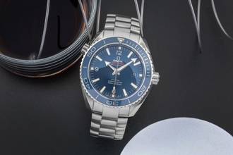 Thumbnail von Omega Seamaster Planet Ocean 600M Co-Axial Titan Ref. 232.90.46.21.03.001 B&P