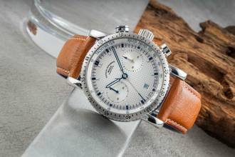 Thumbnail von Mühle Teutonia I Chronograph Stahl Automatik Herrenuhr Ref. M1-29-65-200LBB&P