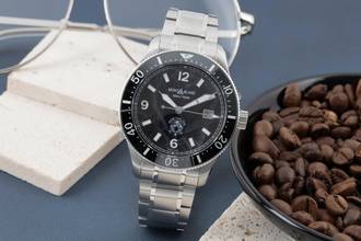 Thumbnail von Montblanc 1858 Iced Sea Stahl Automatik Herrenuhr Ref. MB129371 7578